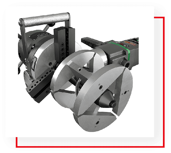 An image of a machine with a wheel on it.